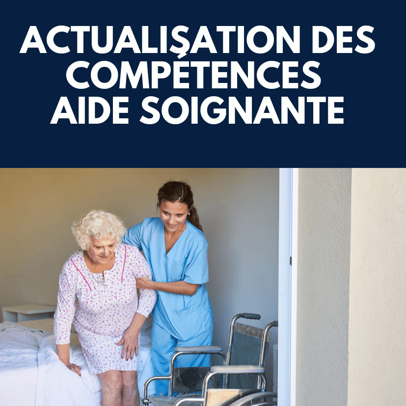 actualisation des compétences aide soignante